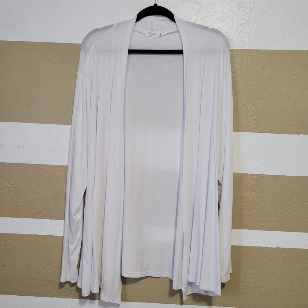 New Choice Women’s 3XL Long Sleeve Open Front Cardigan